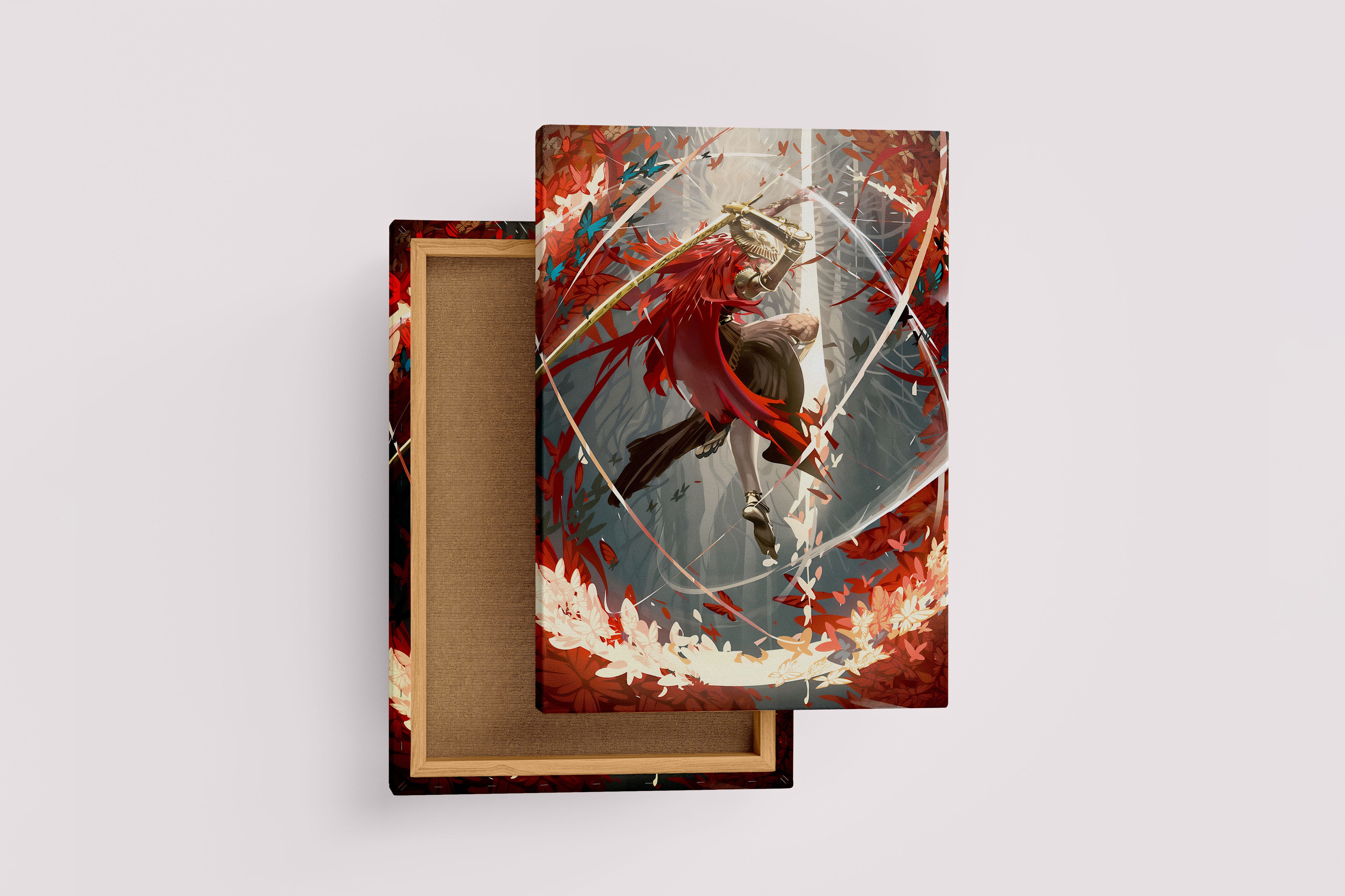 pc game, elden ring model 5, art, kanvas tablo