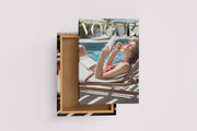 ai creation vogue, beauty, art, kanvas tablo