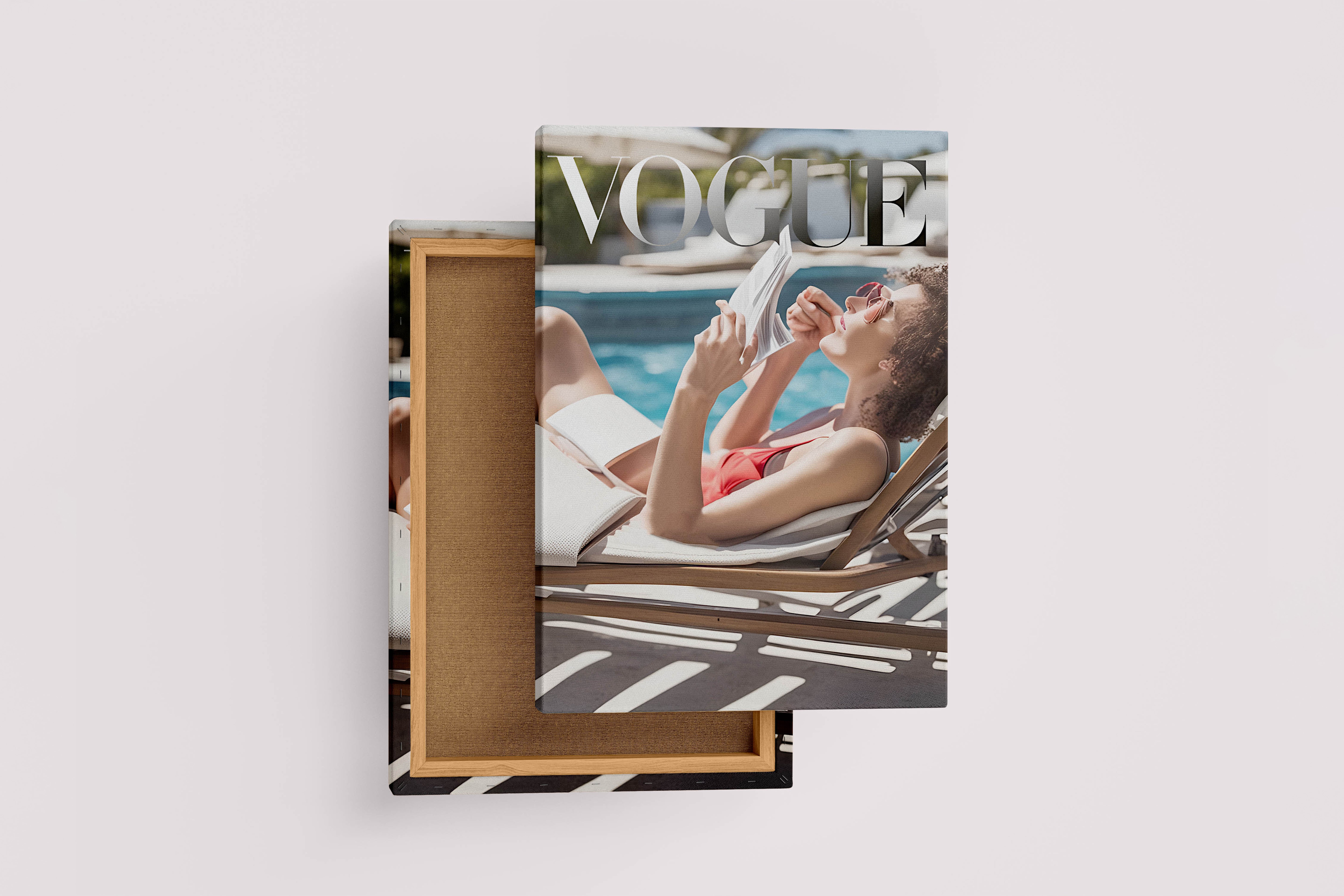ai creation vogue, beauty, art, kanvas tablo