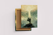 pc game, elden ring model 4, art, kanvas tablo