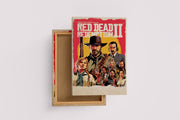 pc game, rdr 2 model 1, gaming art, art, kanvas tablo