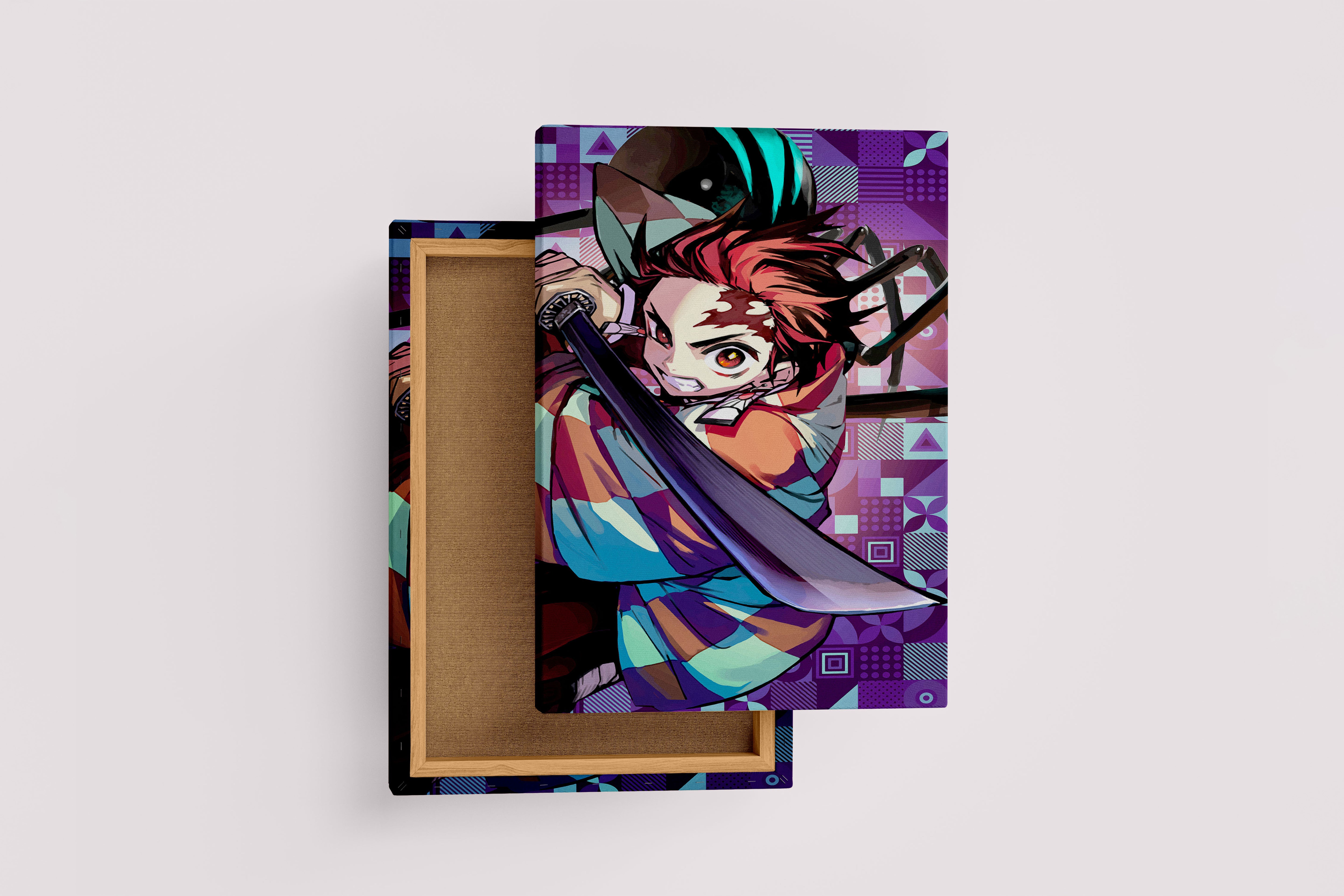 demon slayer model 12, series, anime, gaming art, art, kanvas tablo