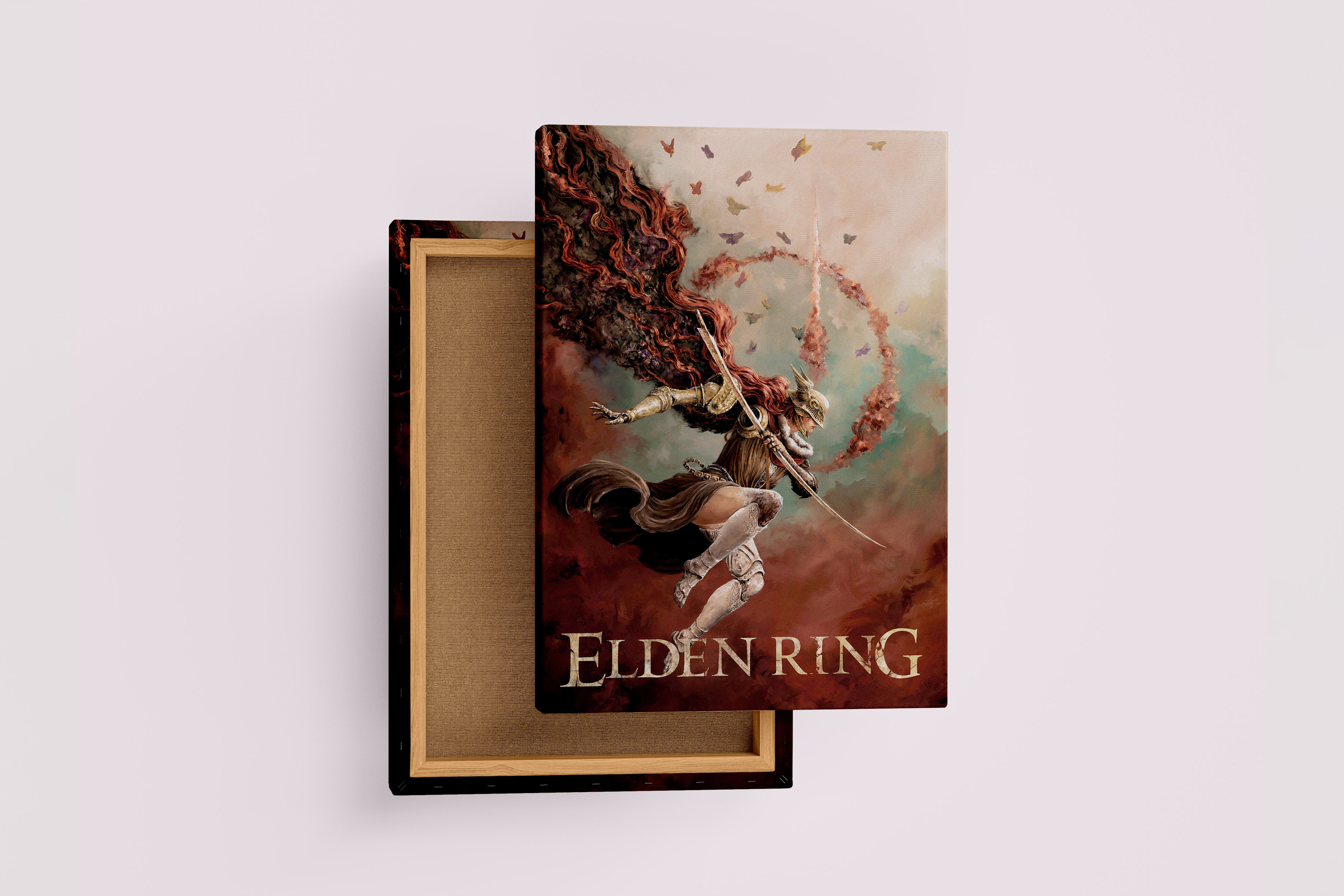 pc game, elden ring model 9, gaming art, art, kanvas tablo