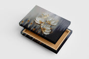 flower motif, white relief, art, kanvas tablo