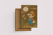 ai creation, mario world, ai art, art, kanvas tablo