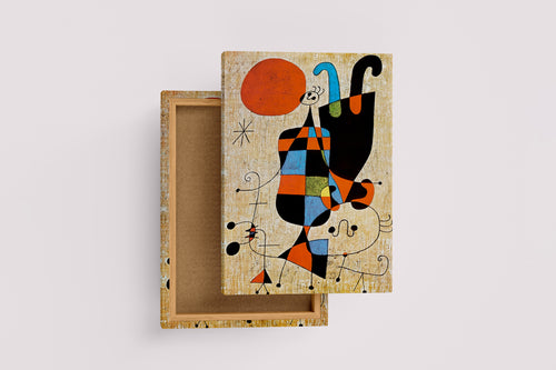 Joan Miró Harlequin’in Karnavalı Soyut Sanat Kanvas Tablo