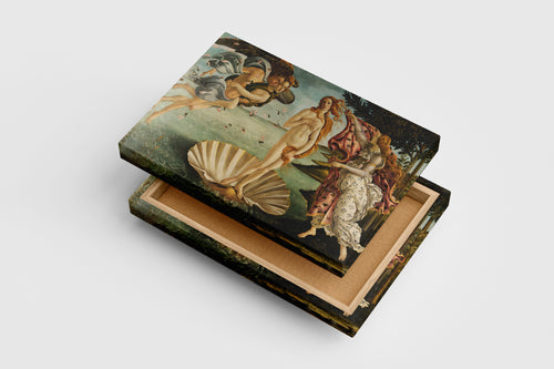 Sandro Botticelli'nin İkonik Başyapıtı Venüs'ün Doğuşu Rönesans Kanvas Tablo