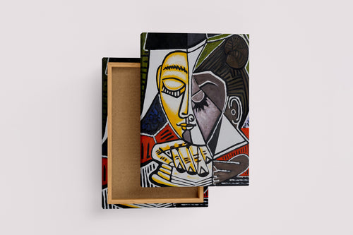 Pablo Picasso Okuyan Kadın Kübizm Portre Kanvas Tablo