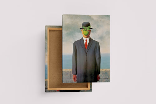 René Magritte The Son of Man Sürrealist Sanat Kanvas Tablo