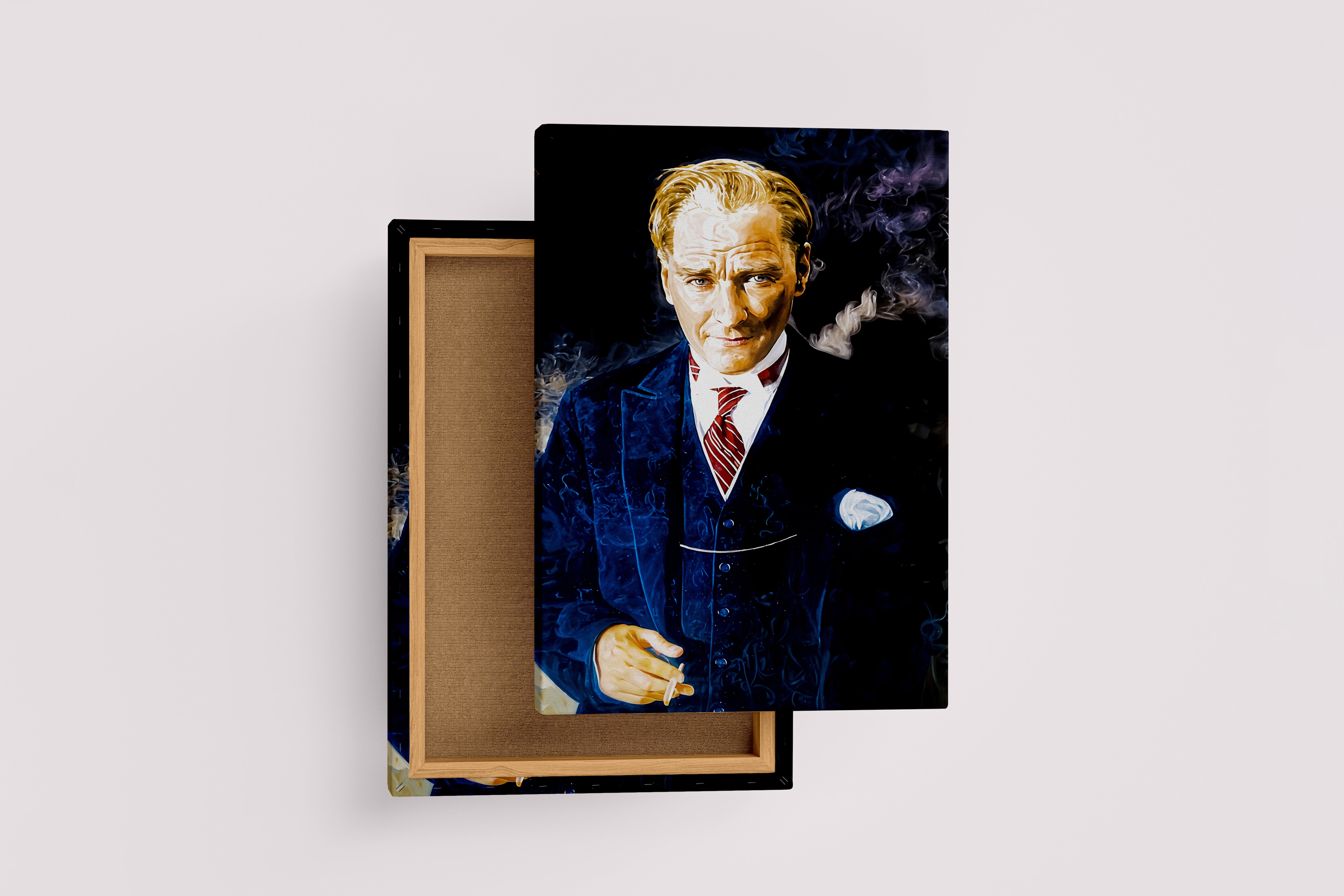 Atatürk portre model 11, art, kanvas tablo