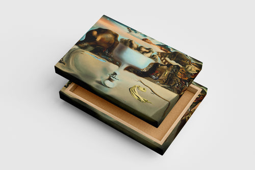 Salvador Dalí Görsel İllüzyon Çift Görüntü Kompozisyon Kanvas Tablo