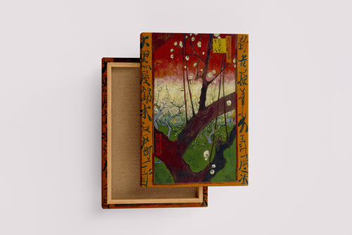 Vincent van Gogh Japon Bahçesinde Çiçek Açan Erik Ağacı Kanvas Tablo