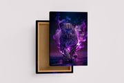 ai creation, manipulative jaguar model 2, pet, ai art, art, kanvas tablo