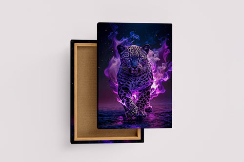 ai creation, manipulative jaguar model 2, pet, ai art, art, kanvas tablo