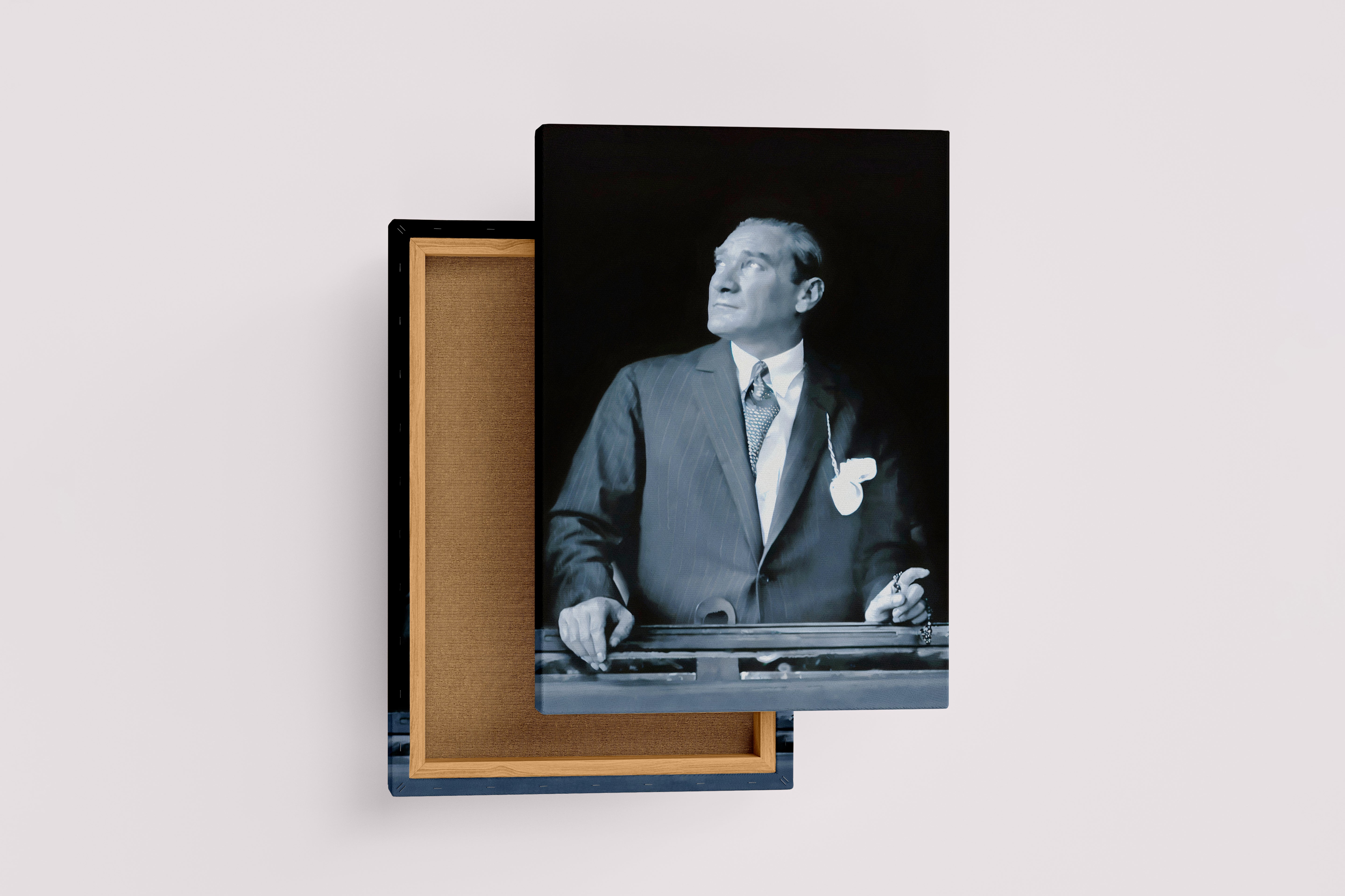 Atatürk portre model 6, art, kanvas tablo