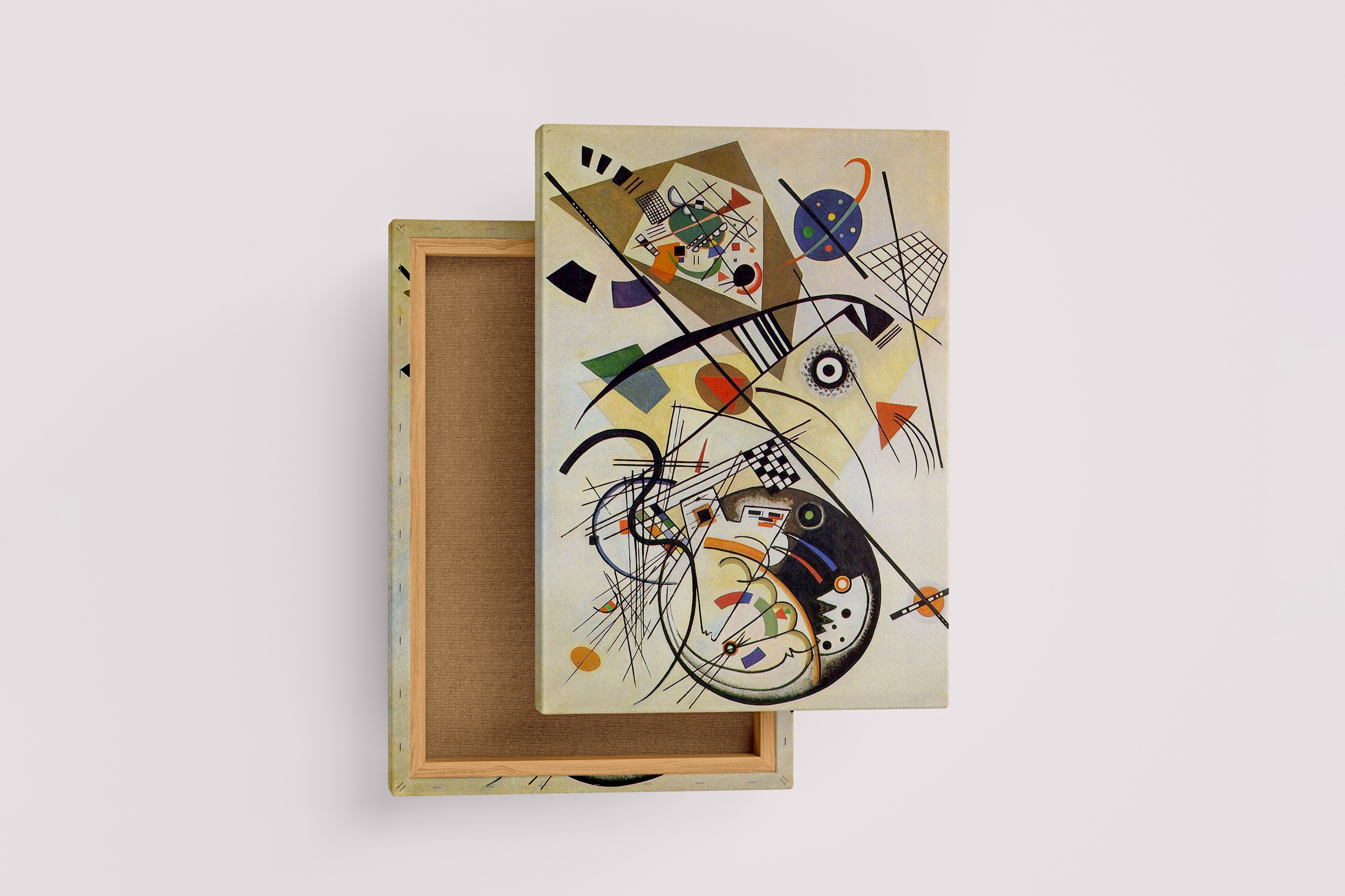 Wassily Kandinsky Kompozisyon VIII Kanvas Tablo