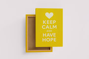 ai creation, keep calm and have hope, daily quote, ai art, art, kanvas tablo