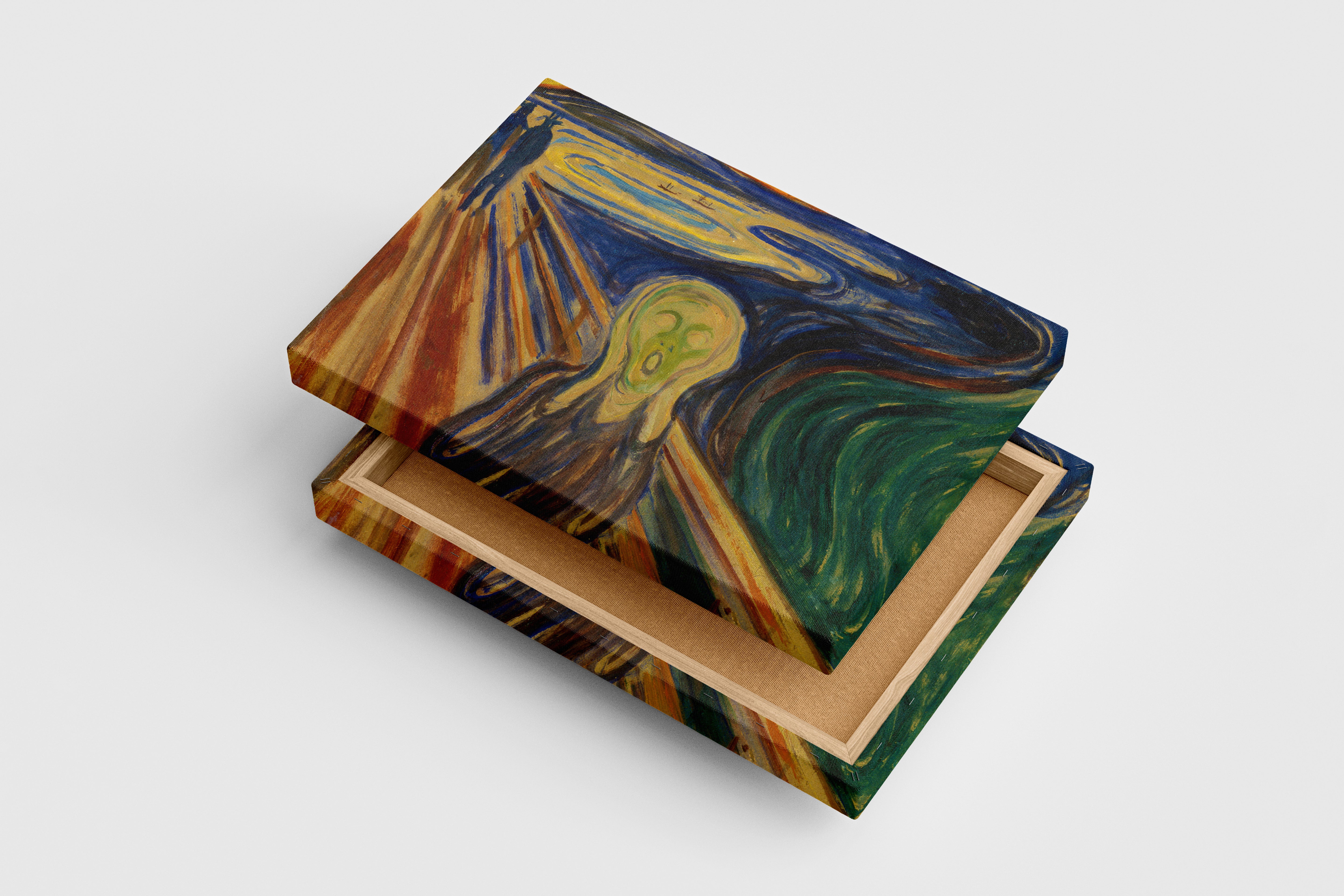 Edvard Munch Çığlık | Dışavurumculuk Akımının Başyapıtı Kanvas Tablo