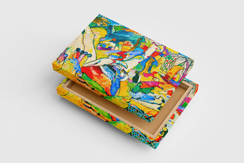 Wassily Kandinsky Tufan (The Flood) Dışavurumcu Soyut Sanat Kanvas Tablo
