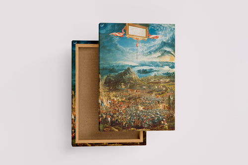 Albrecht Altdorfer Aleksander Savaşı Epik Detaylı Kanvas Tablo