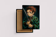 demon slayer model 20, series, anime, gaming art, art, kanvas tablo