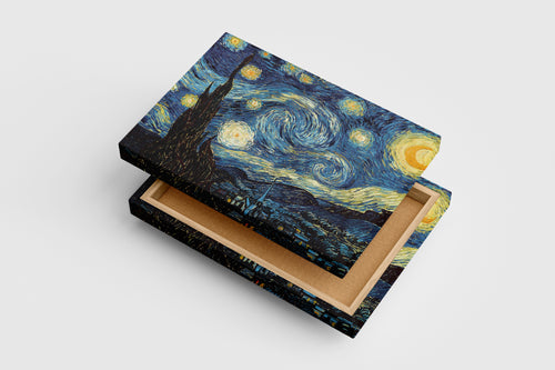 Vincent Van Gogh Yıldızlı Gece Efsanevi Sanat Eseri Kanvas Tablo