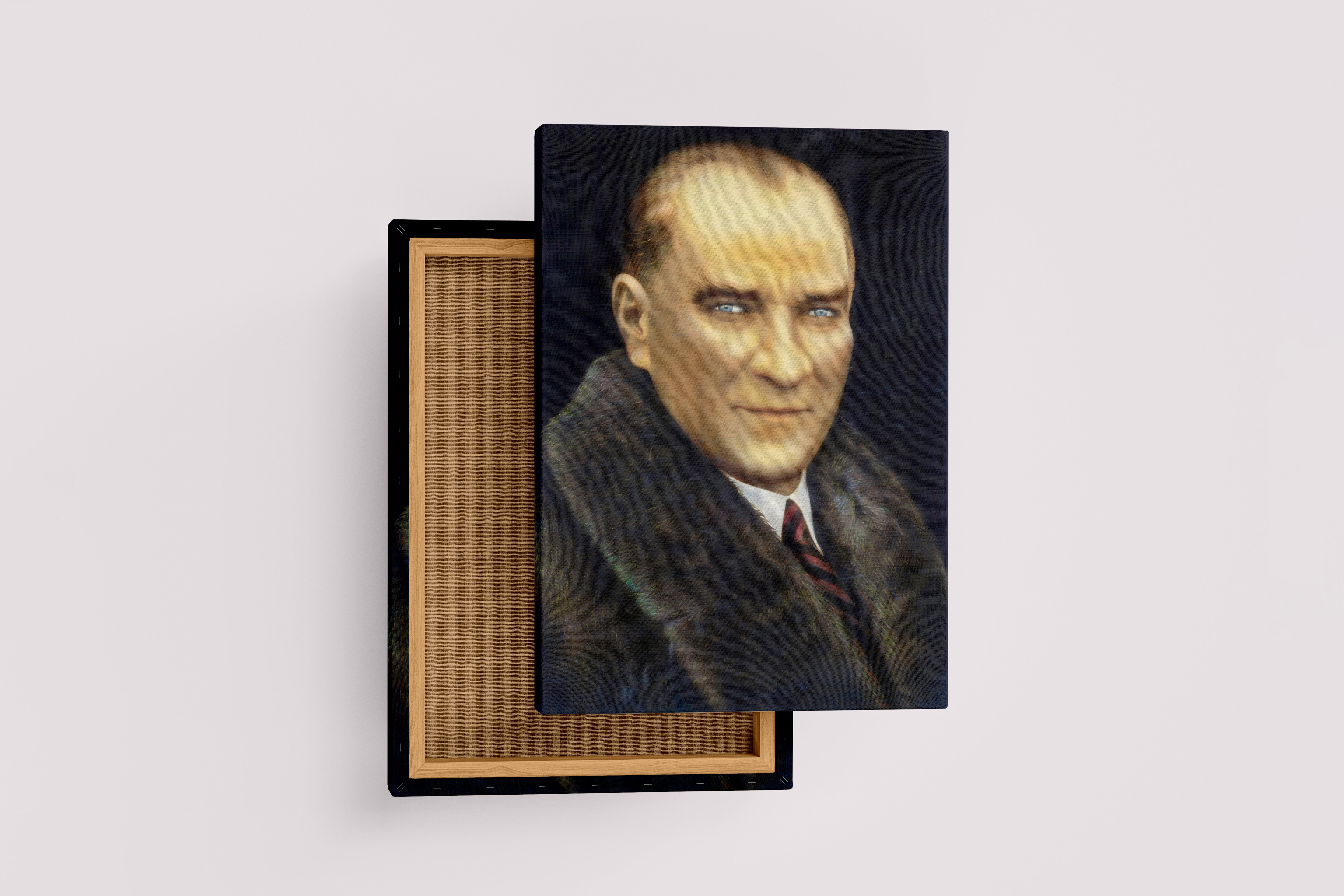 Atatürk portre model 16, art, kanvas tablo