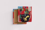 Jean-Michel Basquiat'nın Kahramanlık Simgesi Boksör (Untitled) Neo-Ekspresyonist Kanvas Tablo