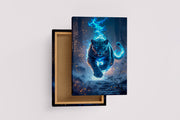 ai creation, manipulative jaguar model 1, pet, ai art, art, kanvas tablo