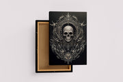 ai creation, skeletor medallion, ai art, art, kanvas tablo