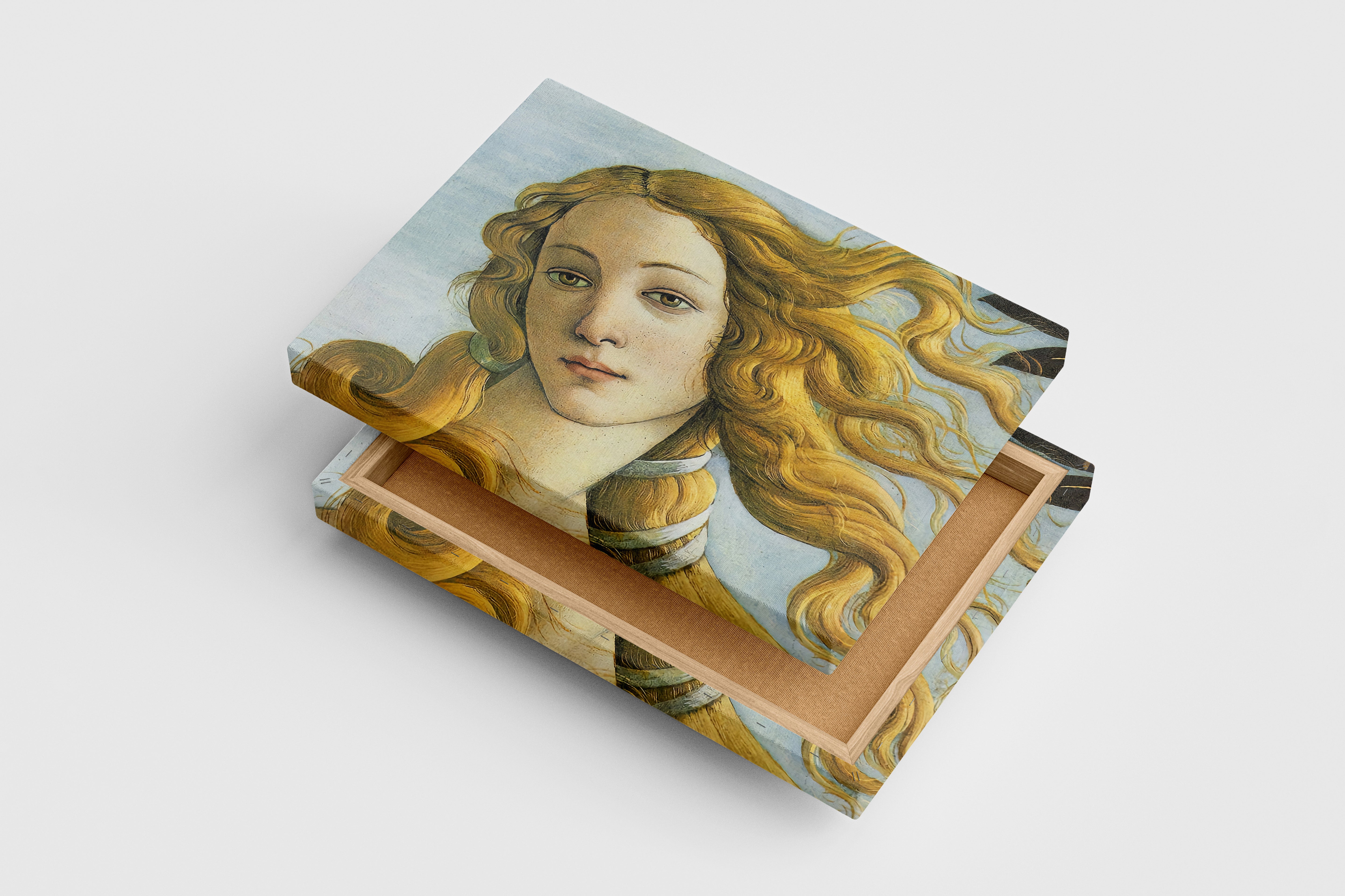Sandro Botticelli Venüs'ün Doğuşu (Venüs Portresi) Rönesans Kanvas Tablo