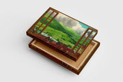 howls moving castle model 3, anime, studio ghibli theme, art, kanvas tablo