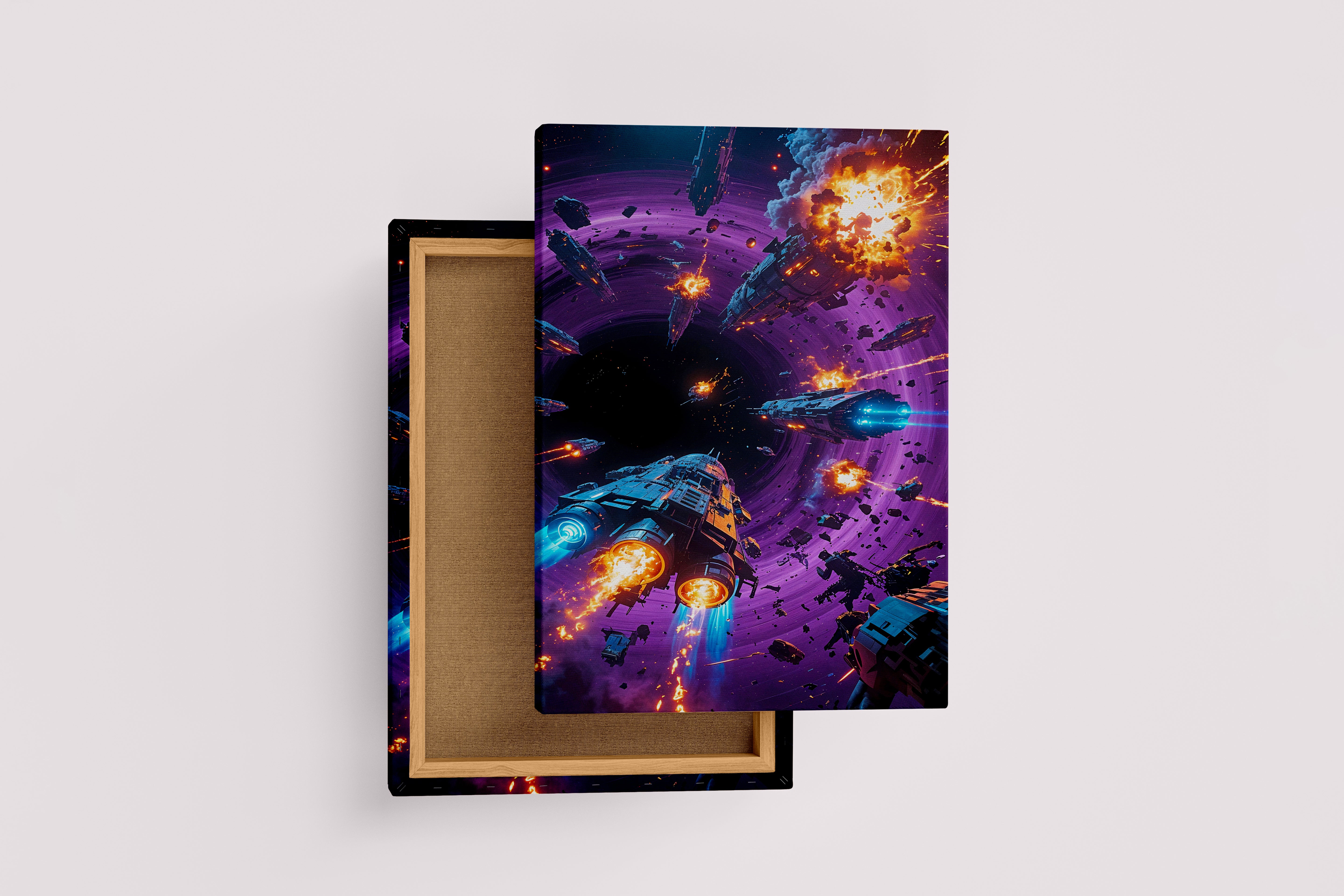 ai creation, planet wars, andromeda, ai art, art, kanvas tablo