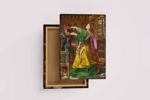 Edward Burne-Jones Sidonia von Bork Rönesans Sanat Kanvas Tablo