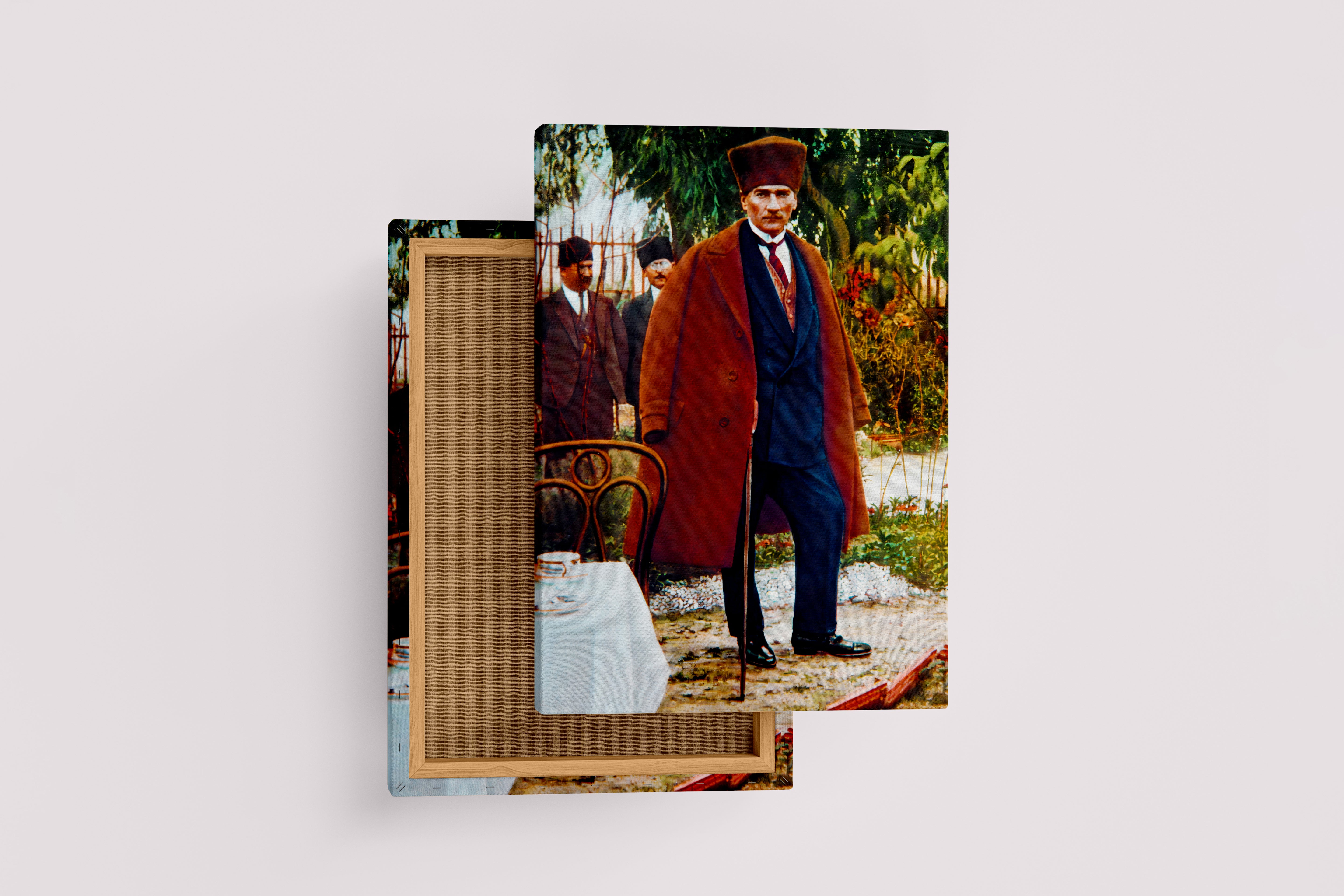 Atatürk portre model 8, art, kanvas tablo