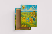 ai creation, Pokemon team, kid, ai art, art, kanvas tablo
