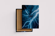 ai creation, dance of lightning, art, kanvas tablo