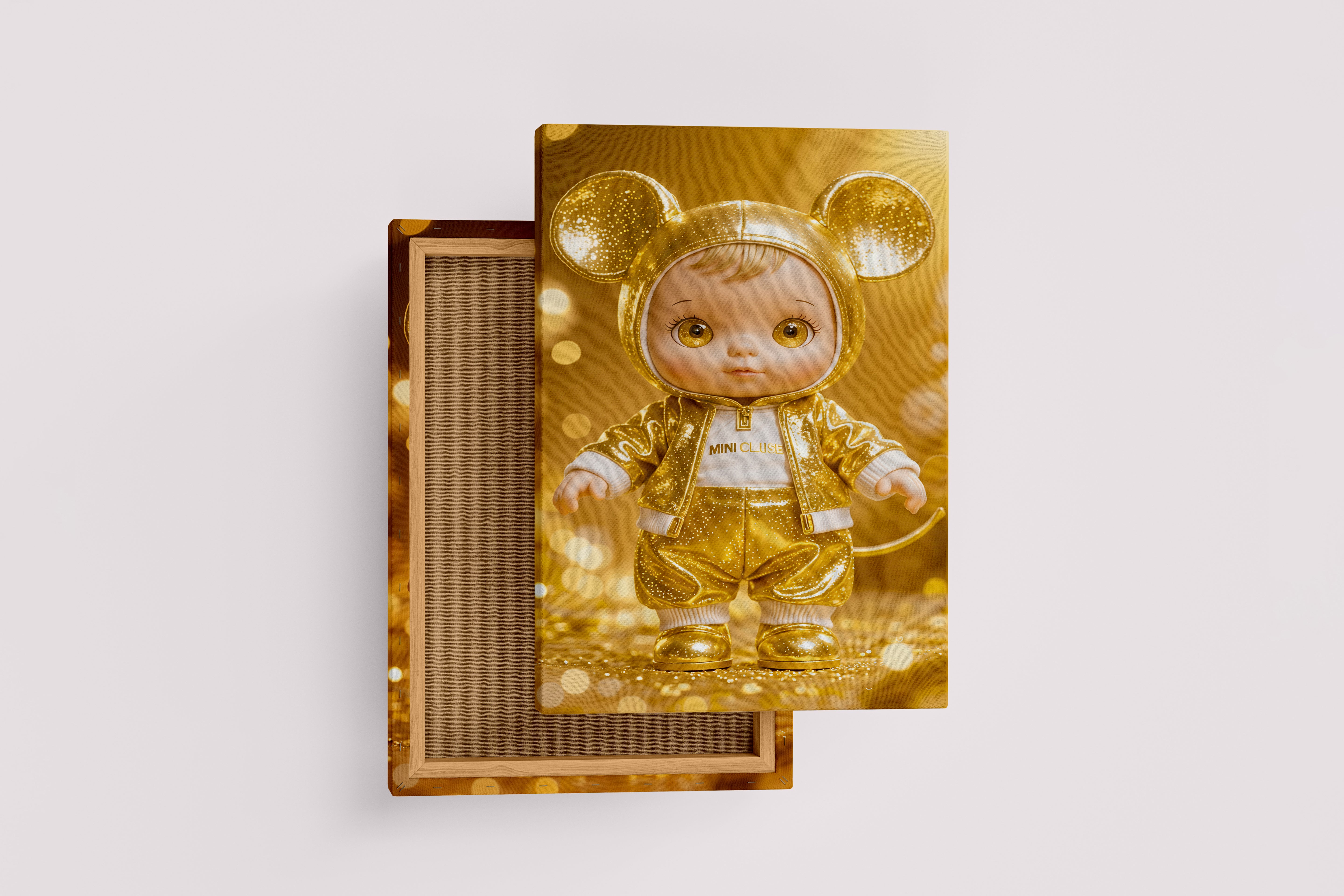 ai creation, baby doll model 3, kid, ai art, art, kanvas tablo
