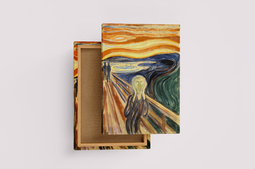 Edvard Munch Çığlık Ekspresyonist Sanat Kanvas Tablo