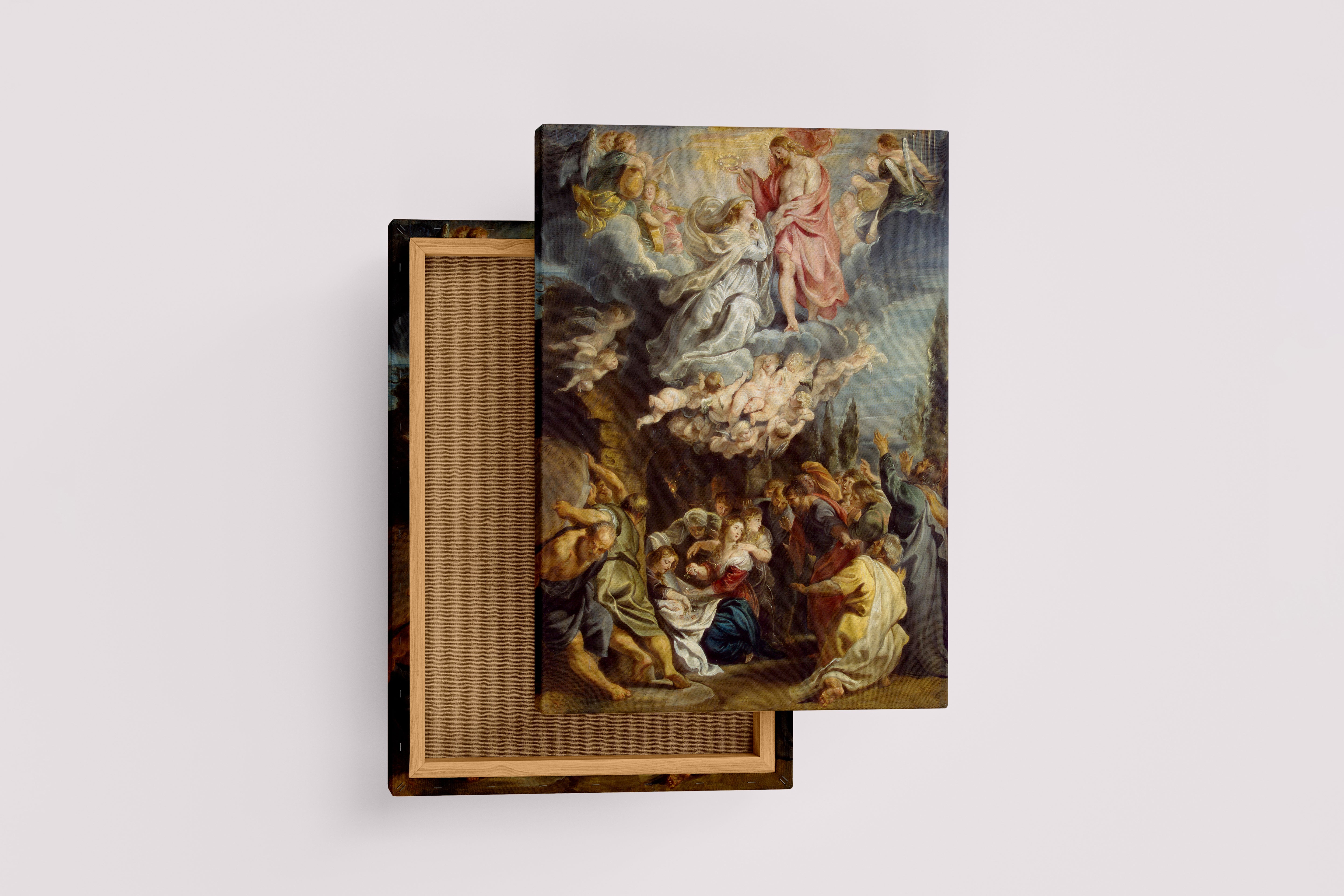 Peter Paul Rubens Meryem’in Göğe Yükselişi Barok Sanat Kanvas Tablo