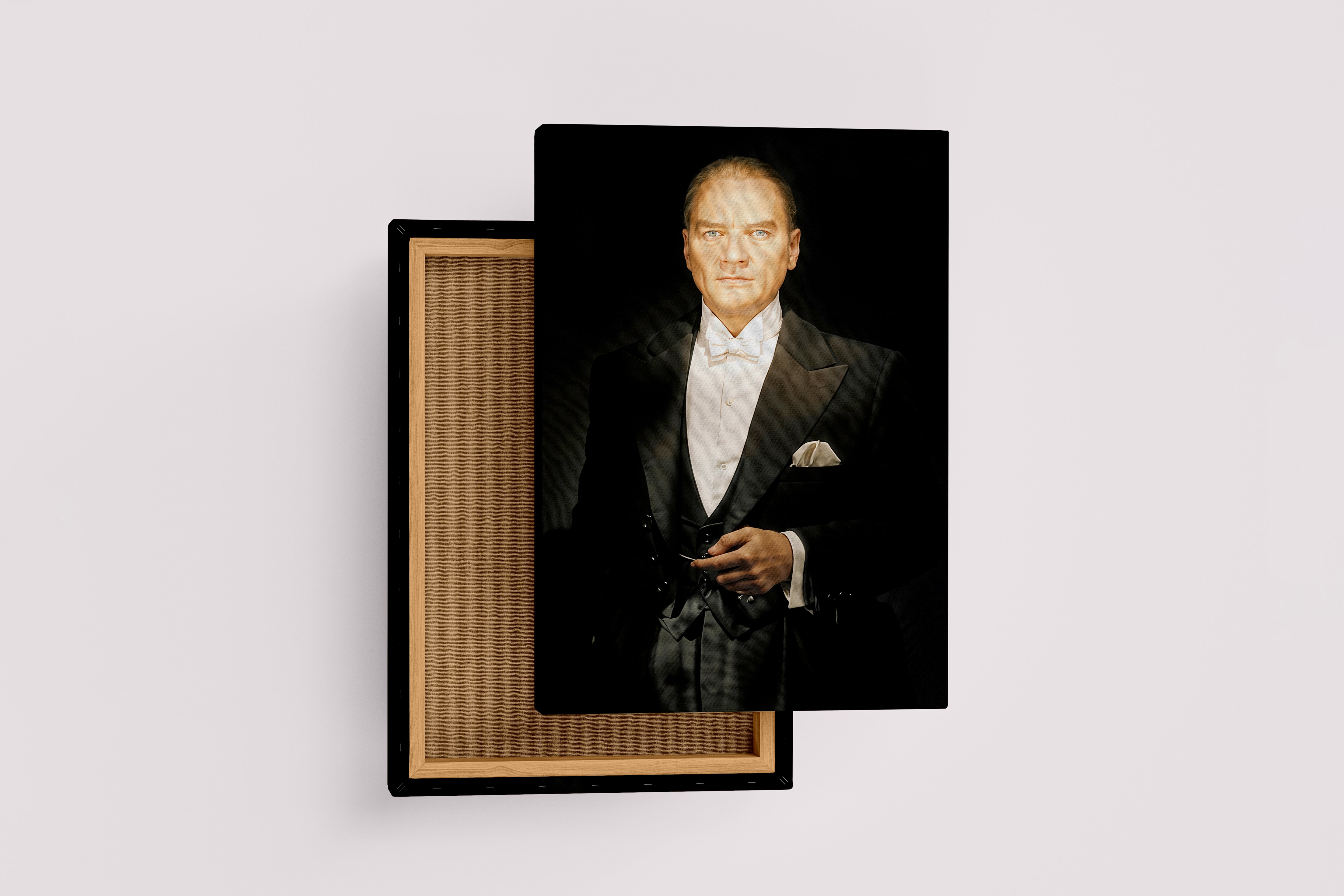 Atatürk portre model 15, art, kanvas tablo
