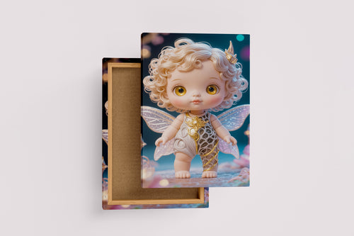 ai creation, baby doll model 4, kid, ai art, art, kanvas tablo