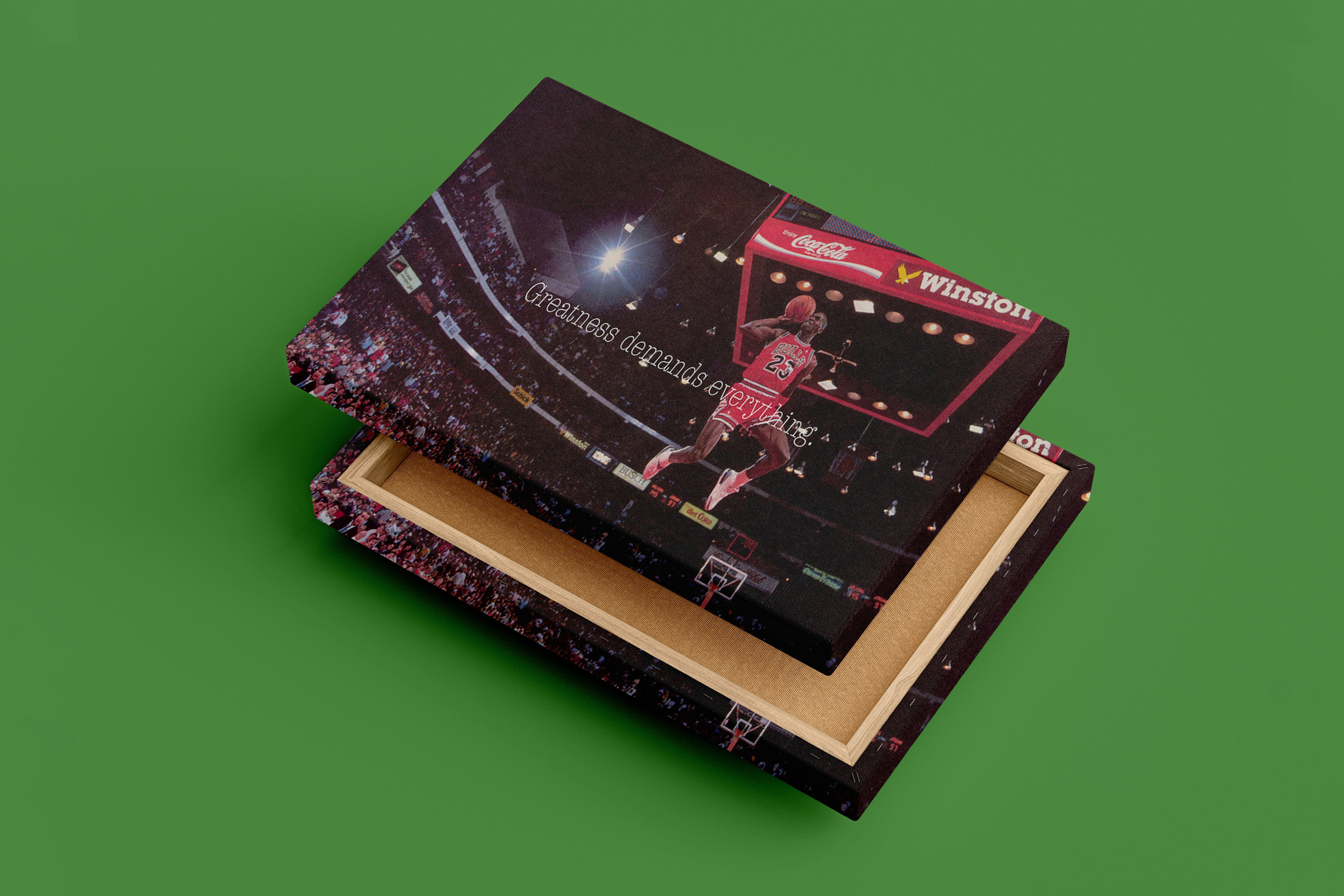 greatness demands everything, michael jordan, sport, kanvas tablo
