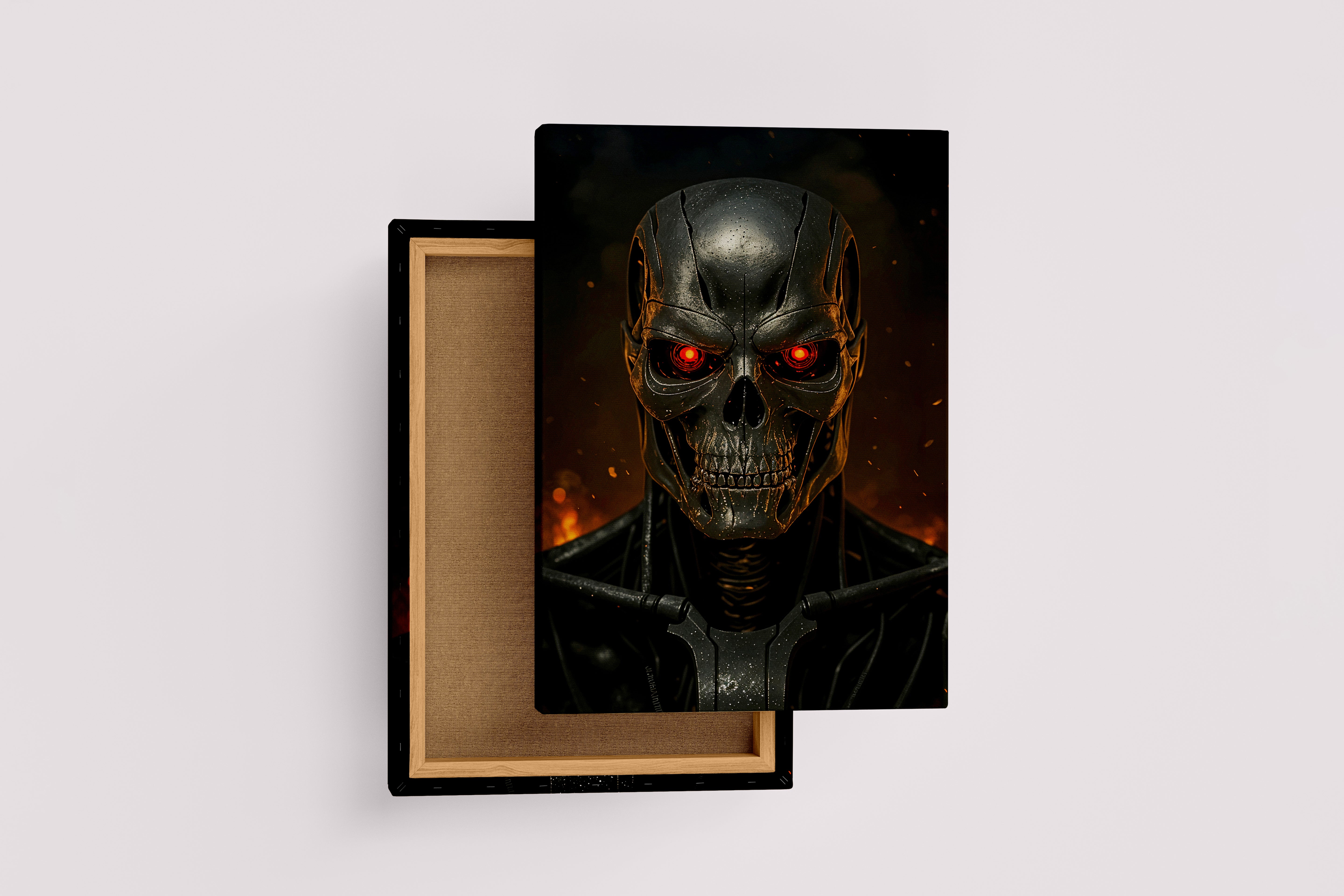 ai creation, the strongest skeleton, ai art, art, kanvas tablo