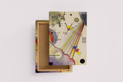 Wassily Kandinsky Soyut Geometrik Kompozisyon Bauhaus Renkli Modern Kanvas Tablo
