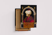 Gentile Bellini Fatih Sultan Mehmet Portresi Kanvas Tablo