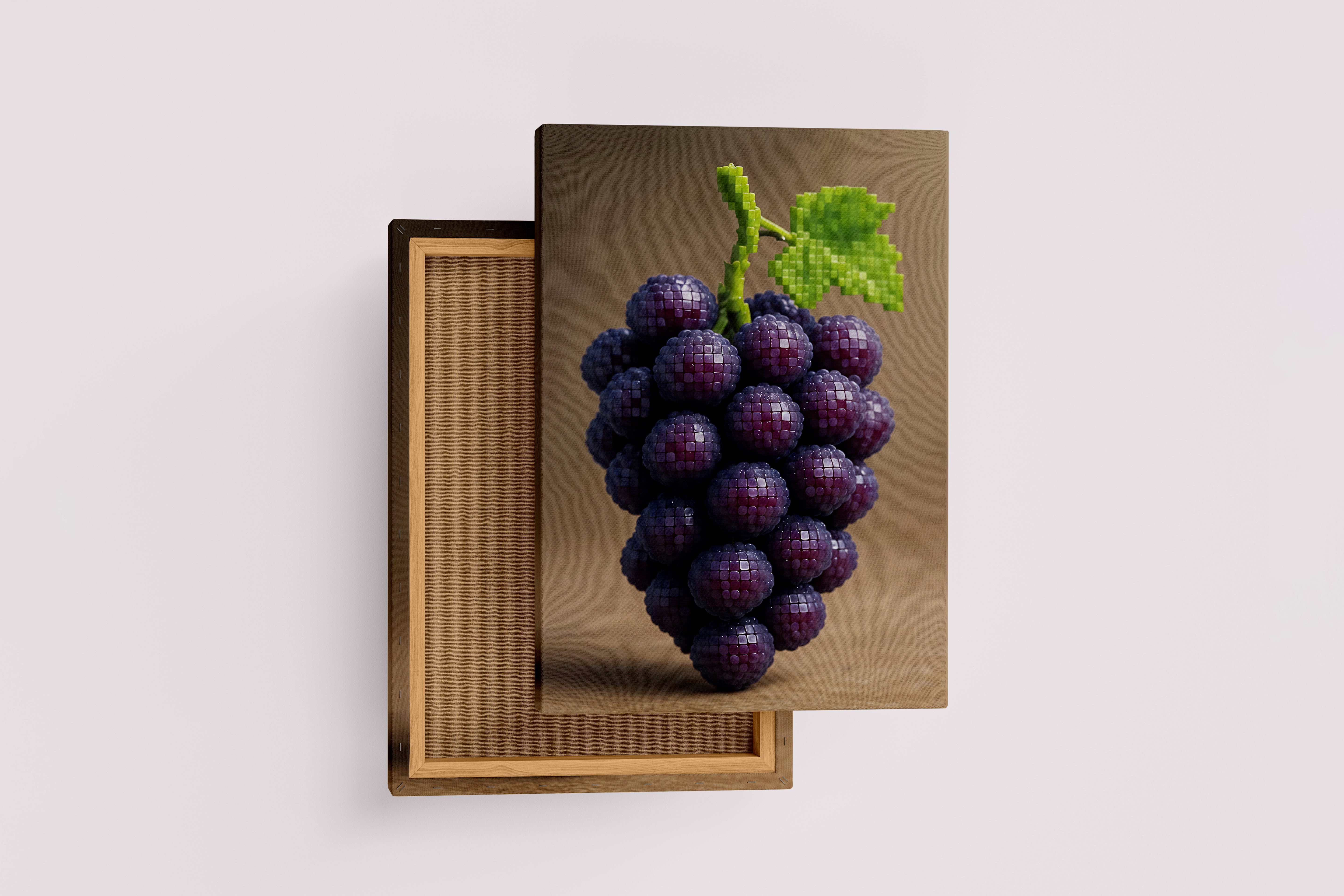 ai creation, round purple grapes, ai art, art, kanvas tablo