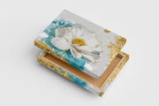 flower motif, medium light colorful, art, kanvas tablo