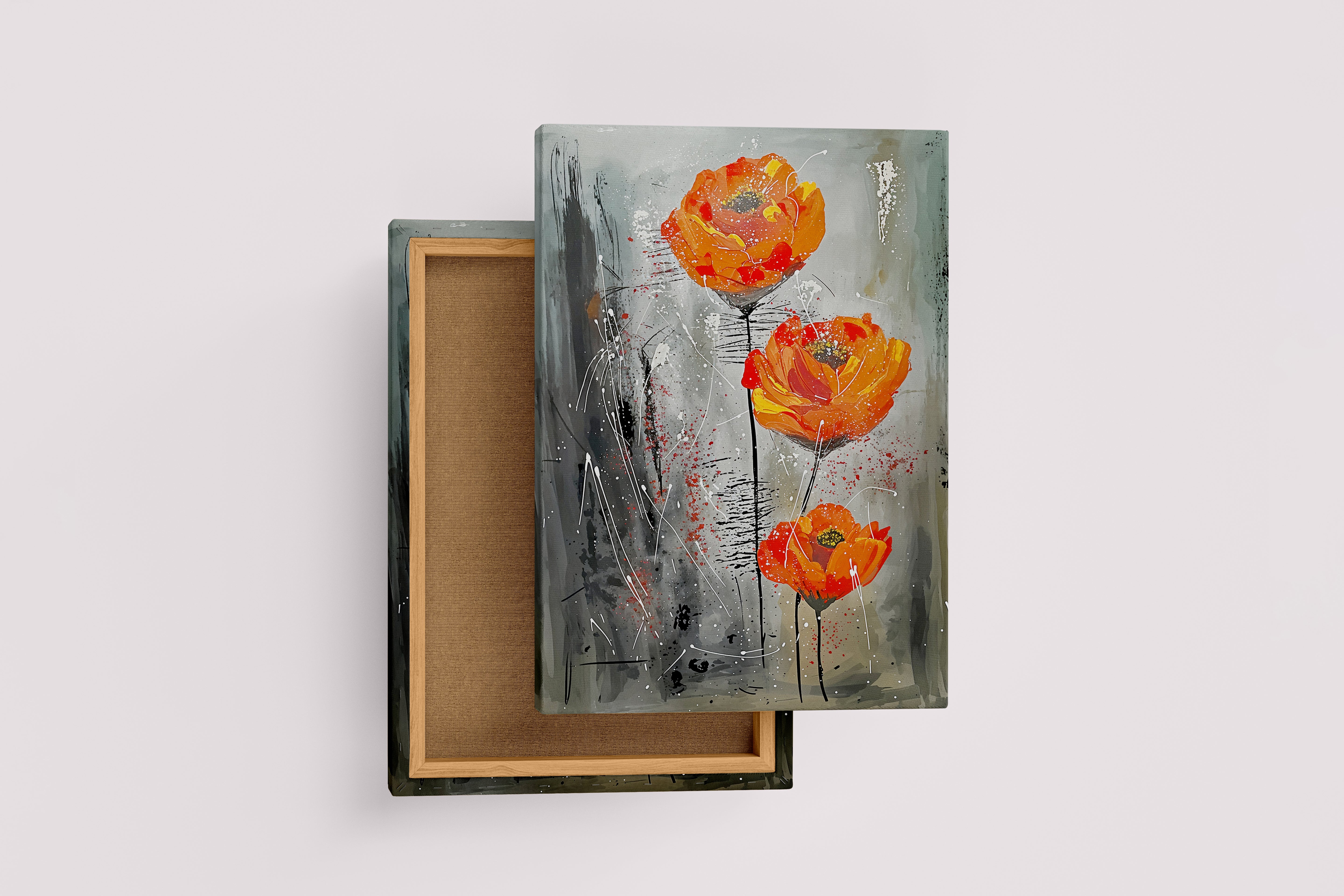 flower motif,  art, kanvas tablo