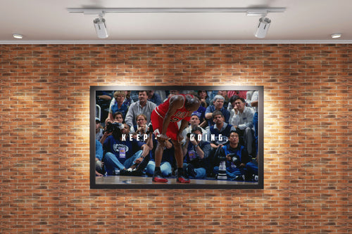 keep going, kobe bryant, art, sport, kanvas tablo